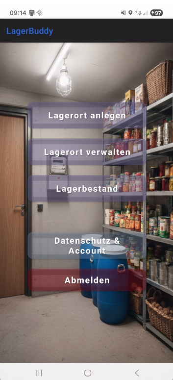 LagerBuddy App Vorschau